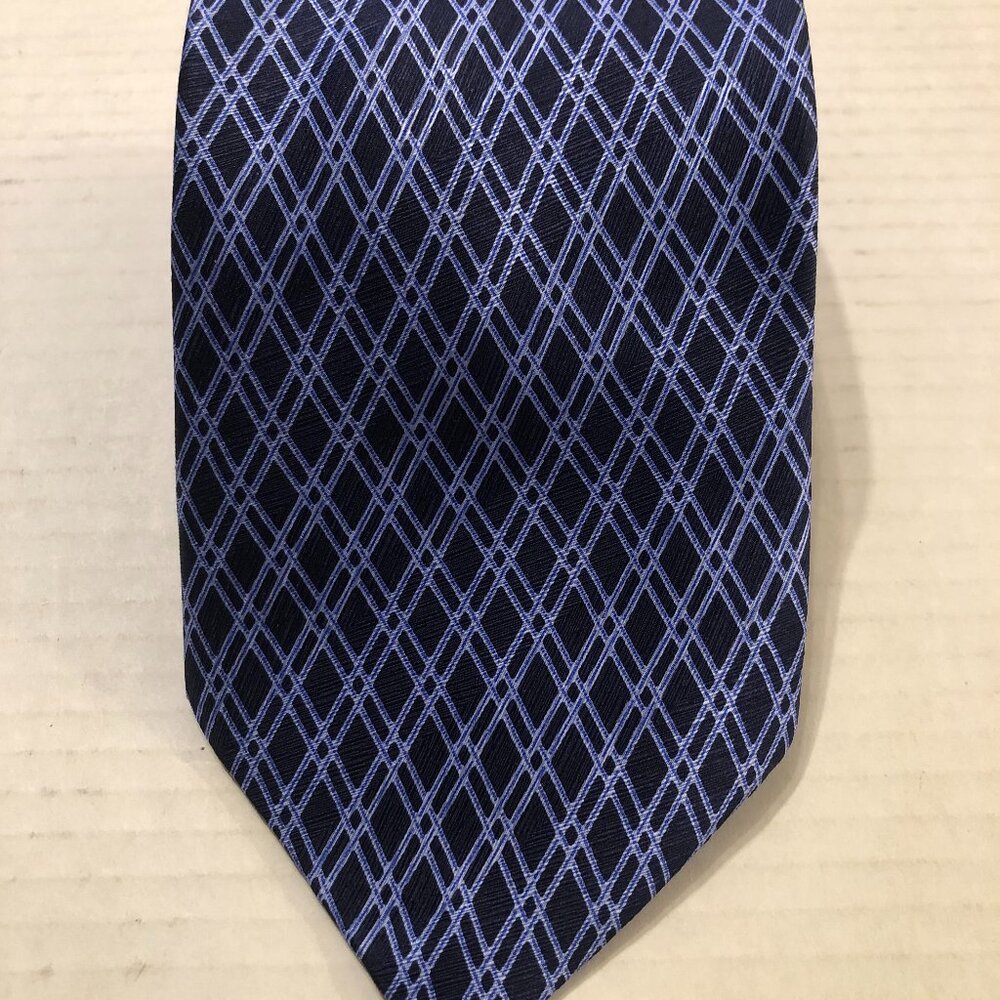 Stefano Ricci men's new blue 100%silk tie  3 3/4" X 63 1/4"  made in Italy